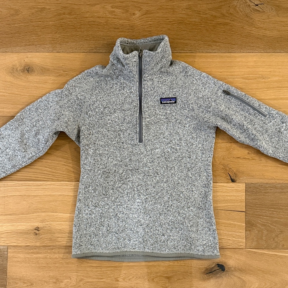 Patagonia Kids' Better Sweater 1/4 zip fleece